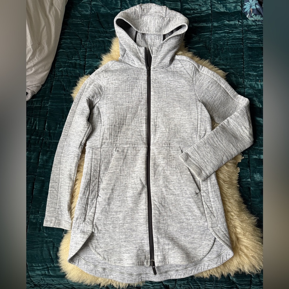 Lululemon Going Places Hooded Jacket Gray